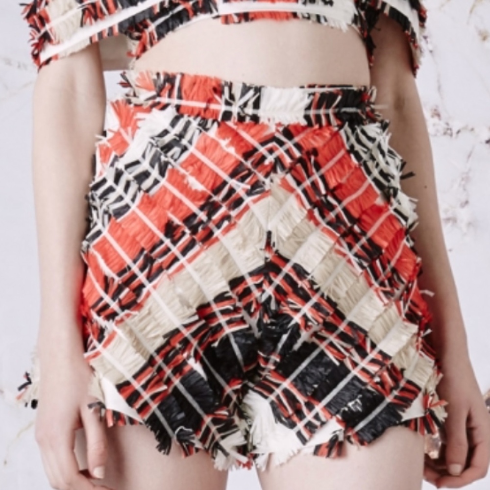 BNWT ASILIO THE LABEL 'Red Hot For Rio' Shorts S